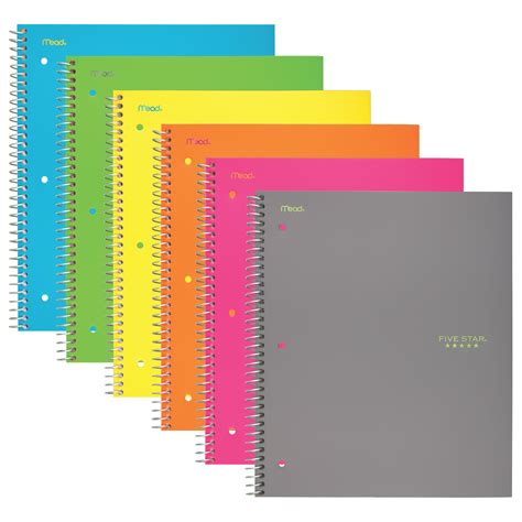 frys notebooks|Five Star® 5 Subject Wide Ruled Notebook .